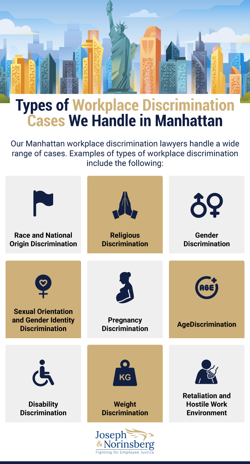 Manhattan Workplace Discrimination Lawyer | New York Employee Rights